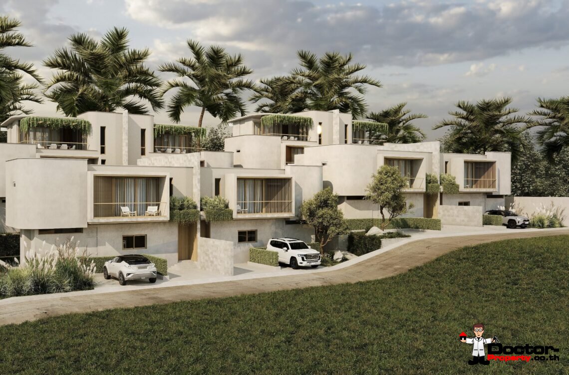 Semi Detached 4-5 Bedroom Pool Villa in Bo Phut, Koh Samui